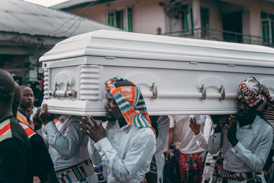 late Queen Florence T.J.T Princewill, wife of the late Amanyanabo of Kalabari Kingdom in Rivers  burial